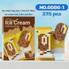 6086-1 Lez Childhood Memory Ice-Cream Series Micro-Particle Building Block Toys Birthday Gift