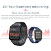 QS16Pro 1.83 inch Heart Rate / Blood Pressure Monitoring Waterproof Sports Smart Watch(White)