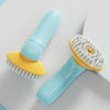 Pet Bath Massage Brush - Shampoo Dispenser & Grooming Tool
