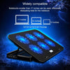 ICE COOREL Notebook Computer Base Silent Six-fan Cooling Holder Heat Sink, Style: Ordinary