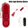 5-Pack 120dB Personal Safety Alarm Keychain - Random Colour