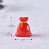4pcs Christmas Micro Landscape Decorations Resin Craft Gifts Home Decoration Ornaments, Spec: Gift Bag No.2