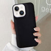 For iPhone 14 Leather Texture Phone Case(Black)