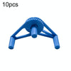 10pcs Adjustable LST Clips Plant Stem Bending Low Stress Training Hydroponic Grow Binder(Blue)