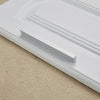 5 PCS 2057-96 Drawer Cabinet Door Handle Straight Door Handle (White)