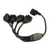 C-MD-4EW 0.5m 16 Pin OBD2 1 for 4 Connection Line