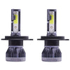 2 PCS H4 DC9-36V / 36W / 8000K / 6000LM IP68 Car / Motorcycle Mini COB LED Headlight Lamps / Fog Light(Ice Blue Light)