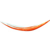 Outdoor Hammock Nylon Parachute Cloth Travel Camping Swing, Style: 2.7m x 1.4m (Orange+Sky Blue)