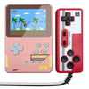F9 3.5 Inch HD Handheld Game Console Children Gift, Color: Macaron Pink Double