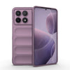 For Xiaomi Redmi K70 / K70 Pro 5G Magic Shield TPU + Flannel Phone Case(Purple)