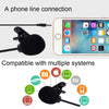 Car Audio Microphone 3.5mm Jack Plug Mic Stereo Mini Wired External Clip Microphone Player for Auto DVD Radio, Cable Length: 2.1m