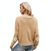 Autumn and Winter Female Knitted Cardigan College Style Sweater Jacket, Size: S(Pink)
