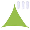 Triangle Outdoor Garden Sunshade Sail Waterproof Anti-UV Canopy, Size: 3m x 3m x 3m(Green)