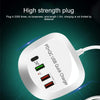 WLX-T3P 4 In 1 PD + QC Multi-function Smart Fast Charging USB Charger(AU Plug)