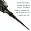 3 PCS Hair Dyeing Soft Brush Comb Hairdressing Tools Color Random Delivery