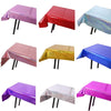 Birthday Party Foil Laser Tablecloth Wedding Decoration Supplies(1x2.7M Dark Blue)