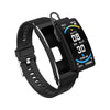 K7 1.14 inch TFT Screen Smart Call Bracelet, BT Call / Heart Rate / Blood Pressure / Blood Oxygen, Strap:Silicone Strap(Black)