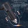 1 To 3 12V/24V Car Cigarette Lighter Charger Multi-function Seven-color Light(120W)