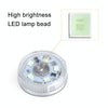 Car LED Interior Touch Light with A Button Battery (Pink Light)