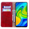 For Xiaomi Mi 10T Pro 5G Business Style Oil Wax Texture Horizontal Flip Leather Case with Holder & Card Slots & Wallet(Red)