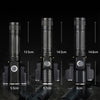 KS-737 USB Charging Waterproof T6+XPE Zoomable LED Flashlight with 4-Modes