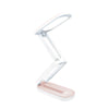 YAGE T125 LED Desk Lamp USB Foldable Reading Eye Light, Colour: Pink White