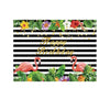 2.1m x 1.5m Flamingo Children Birthday Party Cartoon Photography Background Cloth