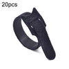 20pcs Nylon Fixed Packing Tying Strap Data Cable Storage Bundle, Model: 12 x 250mm Black