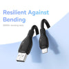 Baseus Pudding Series 2.4A USB to 8 Pin Fast Charging Data Cable, Length:2m(Black)