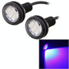 2 PCS  22.5mm 1.5W 150LM Blue Light 3 LED SMD 5630 Spotlight Eagle Eye Light Daytime Running Light for Vehicles