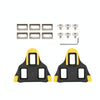 1 Pair PROMEND PD-R97P Bicycle Self-Locking Pedal Road Bike Nylon Lock Pedal SPD System Cassette Palin Pedal(Black)