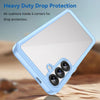 For Samsung Galaxy S25+ 5G Colorful Series Acrylic Hybrid TPU Phone Case(Blue)