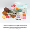 5pcs /Set Large Potted Plant Crochet Starter Kit for Beginners with  Step-by-Step Video Tutorials