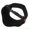 Padded Dog Harness M (50-65cm) Black - No Pull, Reflective