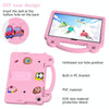 For Lenovo Tab M10 3rd Gen TB328FU / TB328XU 2022 10.1 Handle Kickstand Children EVA Shockproof Tablet Case(Pink)