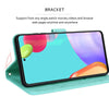 For Xiaomi Redmi A1/A2 Rose Embossed Flip PU Leather Phone Case(Green)
