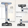 Aluminium Alloy Security Camera/Projector Mount, 5kg, 180mm, Silver