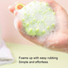 Silicone Hair Wash Brush Home Scalp Cleaning Shampoo Comb(Green)