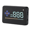 3.5" Car HUD Head-Up Display GPS Speedometer, Compass, Black