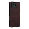 For ASUS Zenfone 11 Ultra Magnetic Clasp Leather Phone Case(Brown)