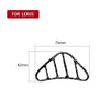 Car Carbon Fiber Small Left and Right Air Outlet Decorative Sticker for Lexus IS250 300 350C 2006-2012, Right Drive