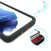 For Samsung Galaxy S21 FE 5G Magnetic Holder Phone Case(Black)