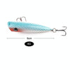 HENGJIA PO035 6cm/6g Simulation Hard Baits Fishing Lures Tackle Baits Fit Saltwater and Freshwater (1#)