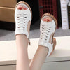 Women Summer Fish Mouth Flat Waterproof Tendon Sandals, Size: 40(White)