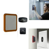 Wall-mounted iPad Magnetic Adsorption Universal Sticker Mobile Phone Wall Bracket(Orange A)