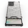 For Samsung Galaxy Note20 Ultra Shockproof Honeycomb PC + TPU Protective Case(Black)