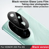 For Honor 200 Pro IMAK Rear Camera Lens Glass Film Black Version