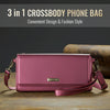 CaseMe Me30 Multi Functional Diagonal Cross Bag Phone Case(Red)