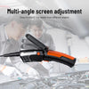 T27 5 inch IPS Color Screen 5.5mm Single Camera Handheld Hard Cable HD Industrial Endoscope, Length:5m(Orange Black)