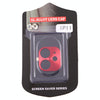 For iPhone 11 Rear Camera Lens Protective Lens Film Cardboard Style(Red)